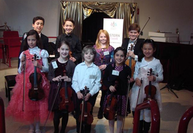 Wettbewerb Parkresidenz Rahlstedt, Violine, Viola, Cello, Klavier (auf dem Foto einige Streicher)