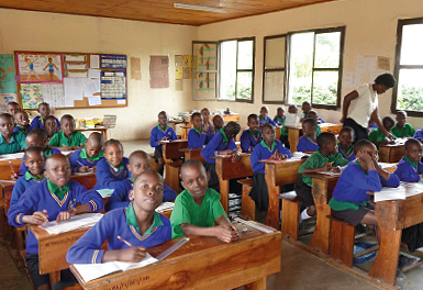 Klassenzimmer Schule Bethania